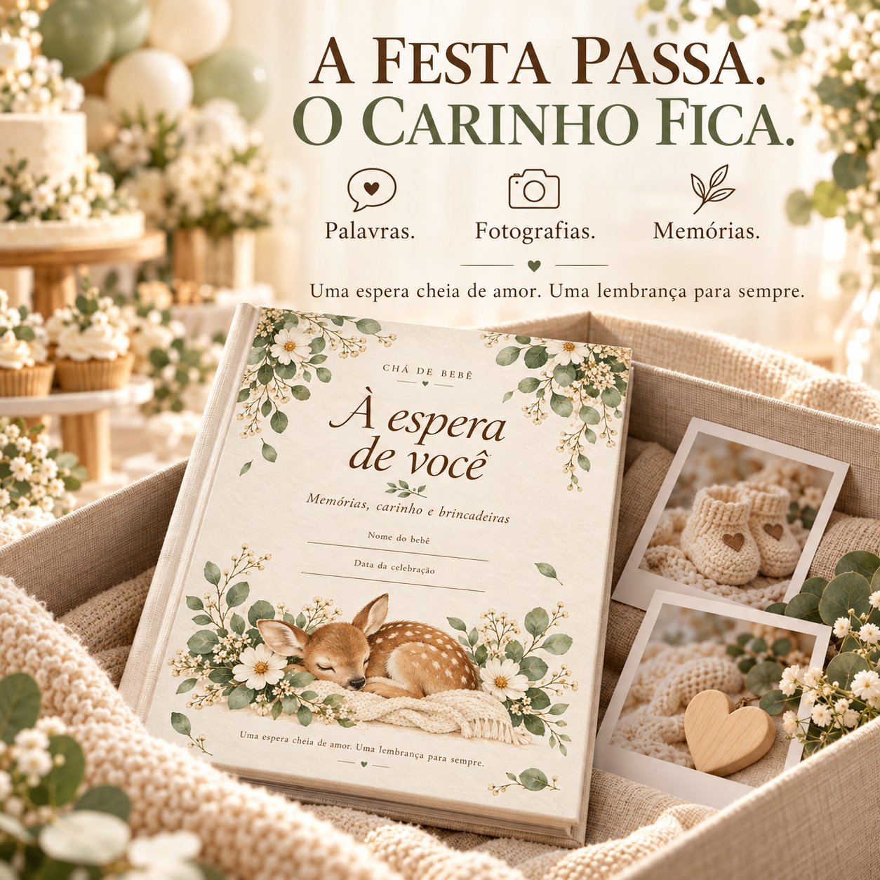 Capa do kit À espera de você